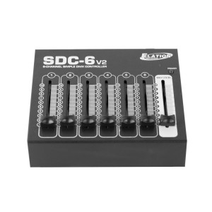 SDC-6 Faderdesk V2 black sterownik dmx 