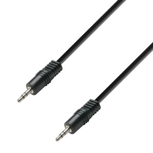 Adam Hall jack 3,5mm - jack 3,5mm  przewód kabel AUX 0,9m 