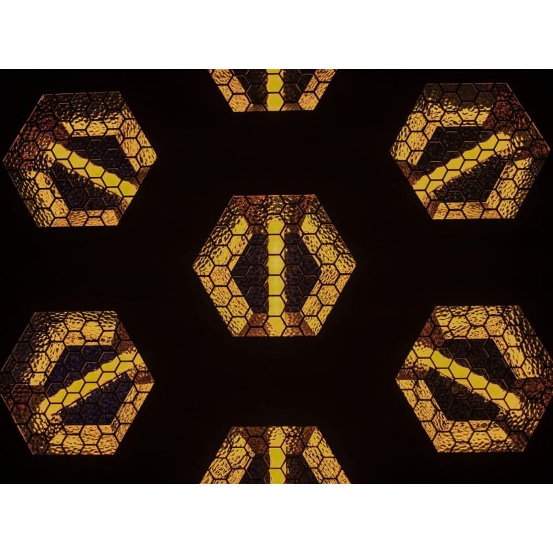 PORTMAN P1 EVO profesjonalny reflektor sceniczny retro haloLED RGBW