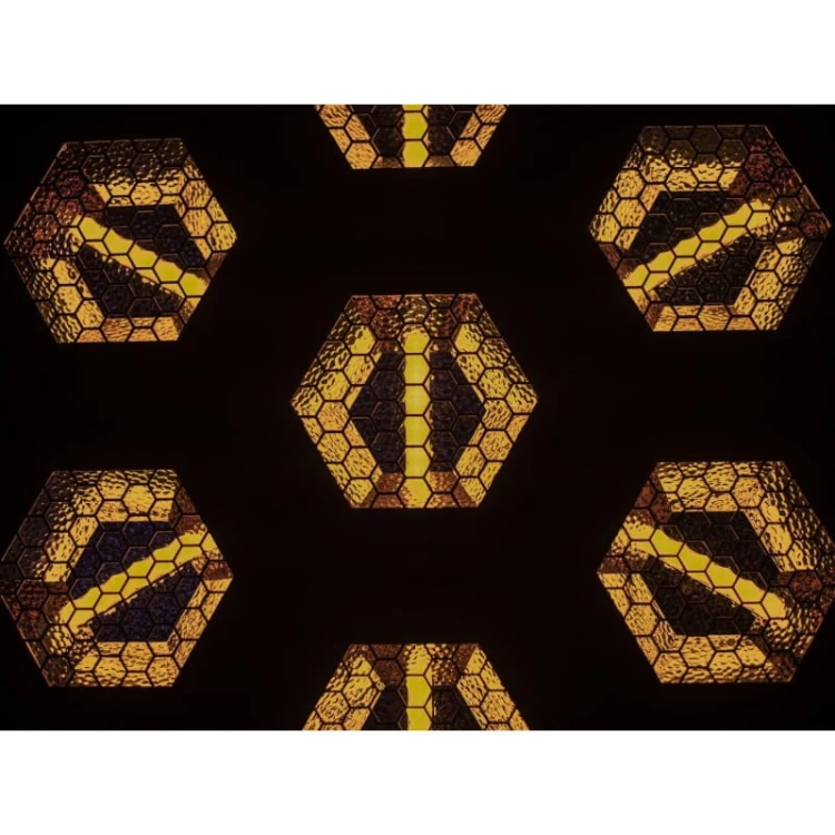 PORTMAN P1 EVO profesjonalny reflektor sceniczny retro haloLED RGBW