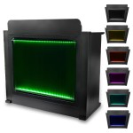 DNA DJ Booth BK – Profesjonalne stanowisko DJ z podświetlaną tablicą LED RGB