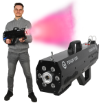 Light4Me FOGun 1200  Wytwornica dymu pistolet na płyn 