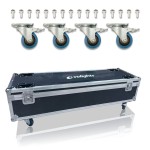  EVOLIGHTS LUMEN ROTO CASE 2IN1 skrzynia transportowa na 2 ruchome efekty oświetleniowe akcesoria 4 kółka mechanizm blokady 