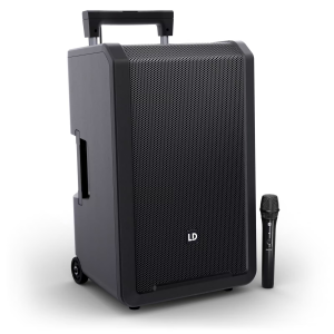 LD Systems ANNY® 12 HHD B5  kolumna akumulatorowa  Bluetooth z mikrofonem 