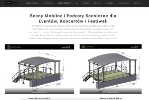 Wynajem Sceny Mobilnej / Podestów Scenicznych / Kompletów Scenicznych
