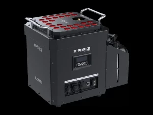 DJPOWER X-IP2VST STORM SUPER JET – pionowa wytwornica dymu 3000W LED IPX3