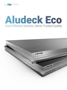 AluStage AluDeck ECO 1x1 m Black HEXA – podest sceniczny 500 kg/m²