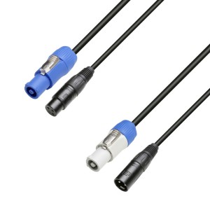 Adam Hall Cables Przewód DMX & Powercon 1,5m