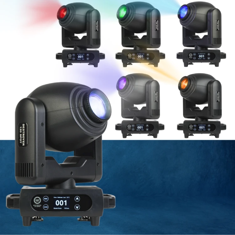 LIGHT4ME DESTROYER 120W SPOT – głowica ruchoma LED do oświetlenia scenicznego