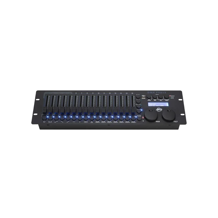 ADJ DMX FX512 – sterownik oświetlenia z 512 kanałami DMX, RDM i generatorem efektów