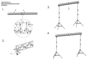 Konstrukcja oświetleniowa R-KIT