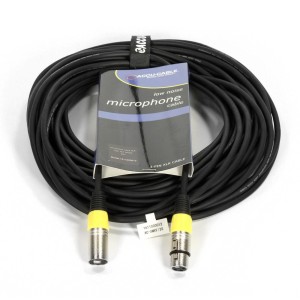 Przewód Mikrofonowy XLR  20M z OZNACZENIEM - AC-XMXF/20 microphone cable XLR/XLR 20m