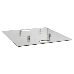 DuraTruss DT Column Base 80x80 AL incl. connectors