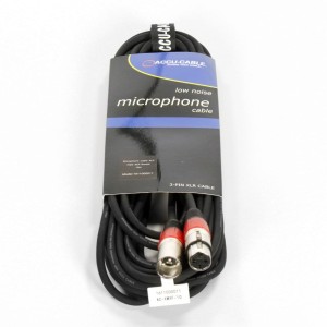 Przewód Mikrofonowy XLR  10M z OZNACZENIEM - AC-XMXF/10 microphone cable XLR/XLR 10m
