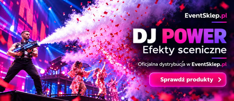 DJ POWER efekty sceniczne – oficjalna dystrybucja i produkty w EventSklep.pl