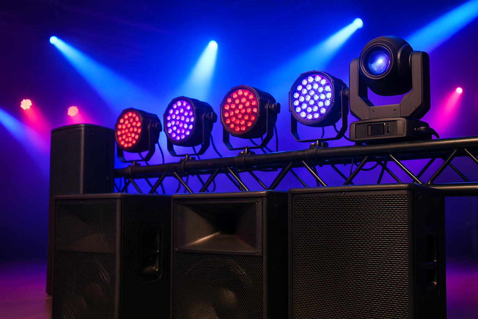Sklep muzyczny i eventowy w Krakowie – kompletne nagłośnienie i oświetlenie imprezowe z dostawą w całej Polsce